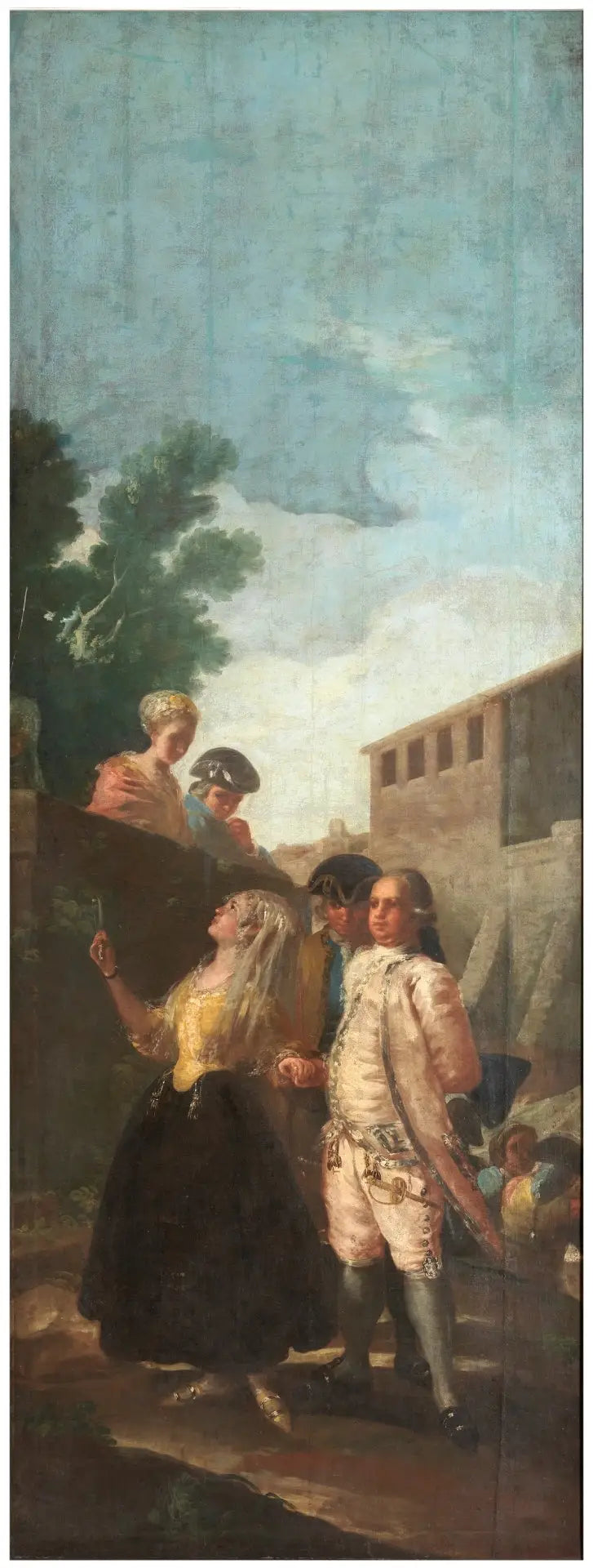 Asker ve Kadın - Francisco de Goya