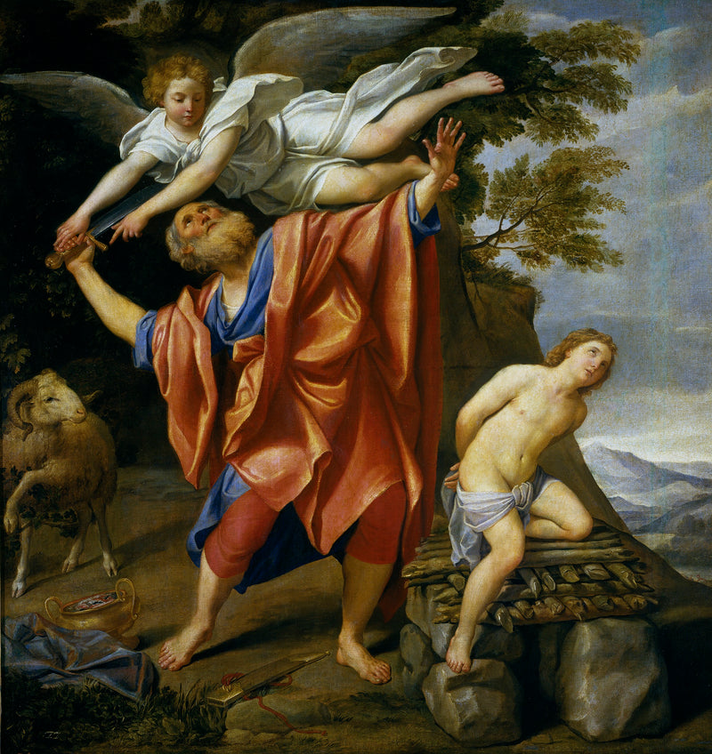 İbrahim'in Kurbanı - Domenichino