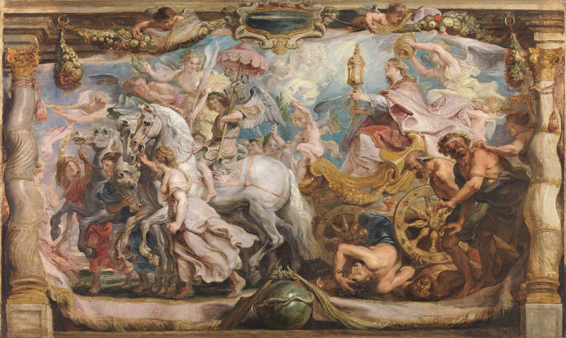 Kilise Zaferi - Peter Paul Rubens