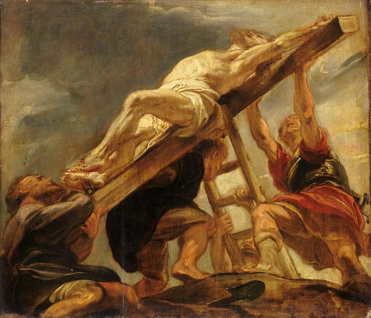 L'Élévation de la croix - Peter Paul Rubens
