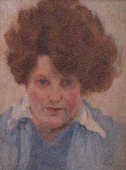 Portrait d'Yvonne - Eliseu Visconti