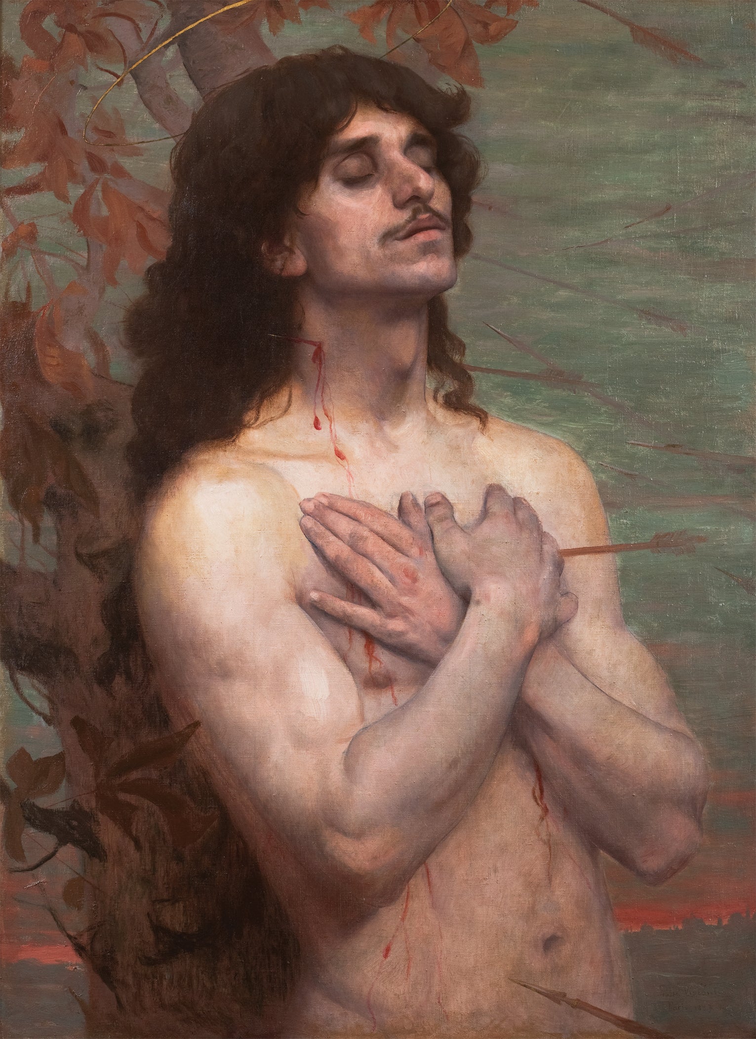 São Sebastião - Estudo para “Recompensa de São Sebastião” - Eliseu Visconti