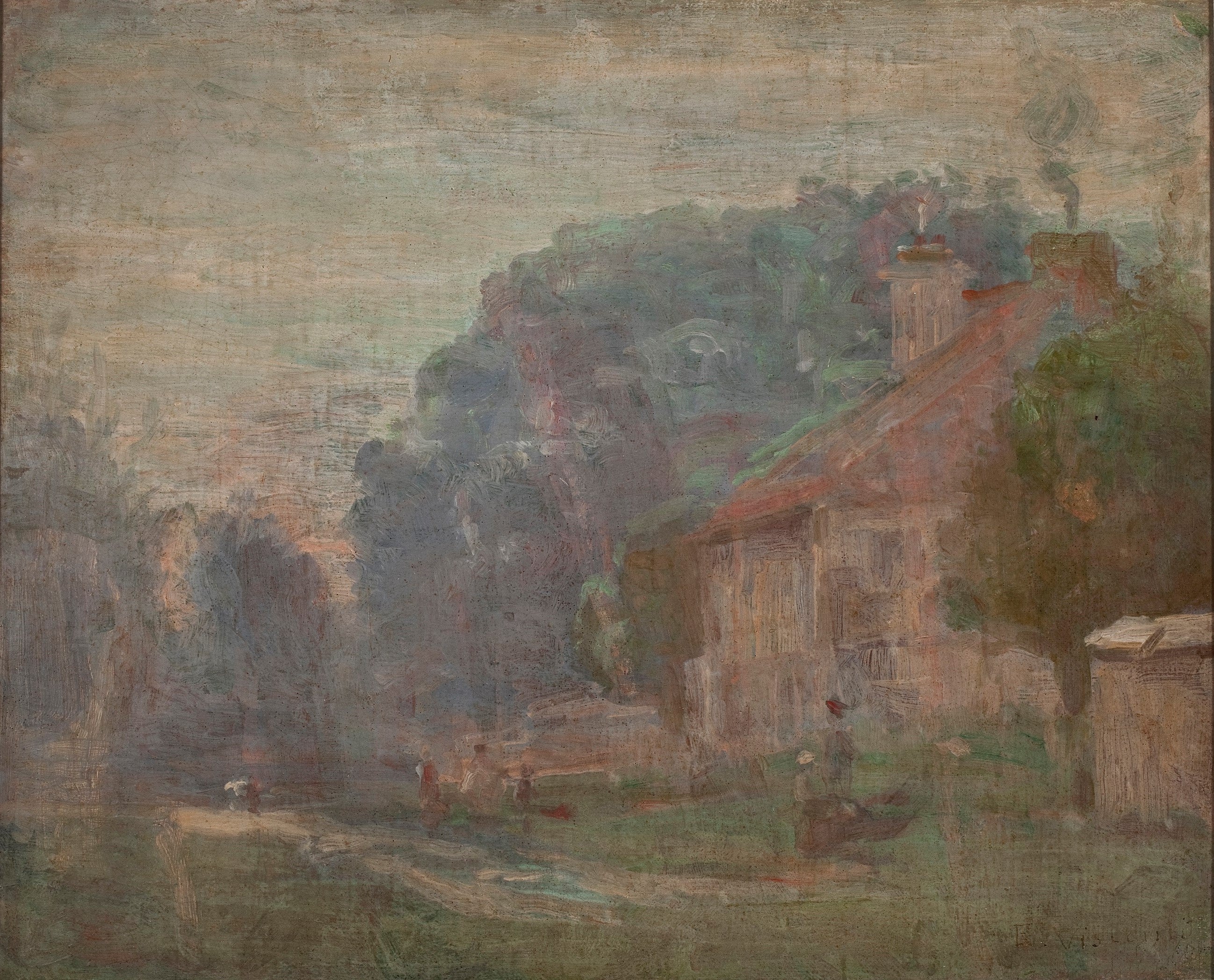 Névoa à Saint Hubert - Eliseu Visconti