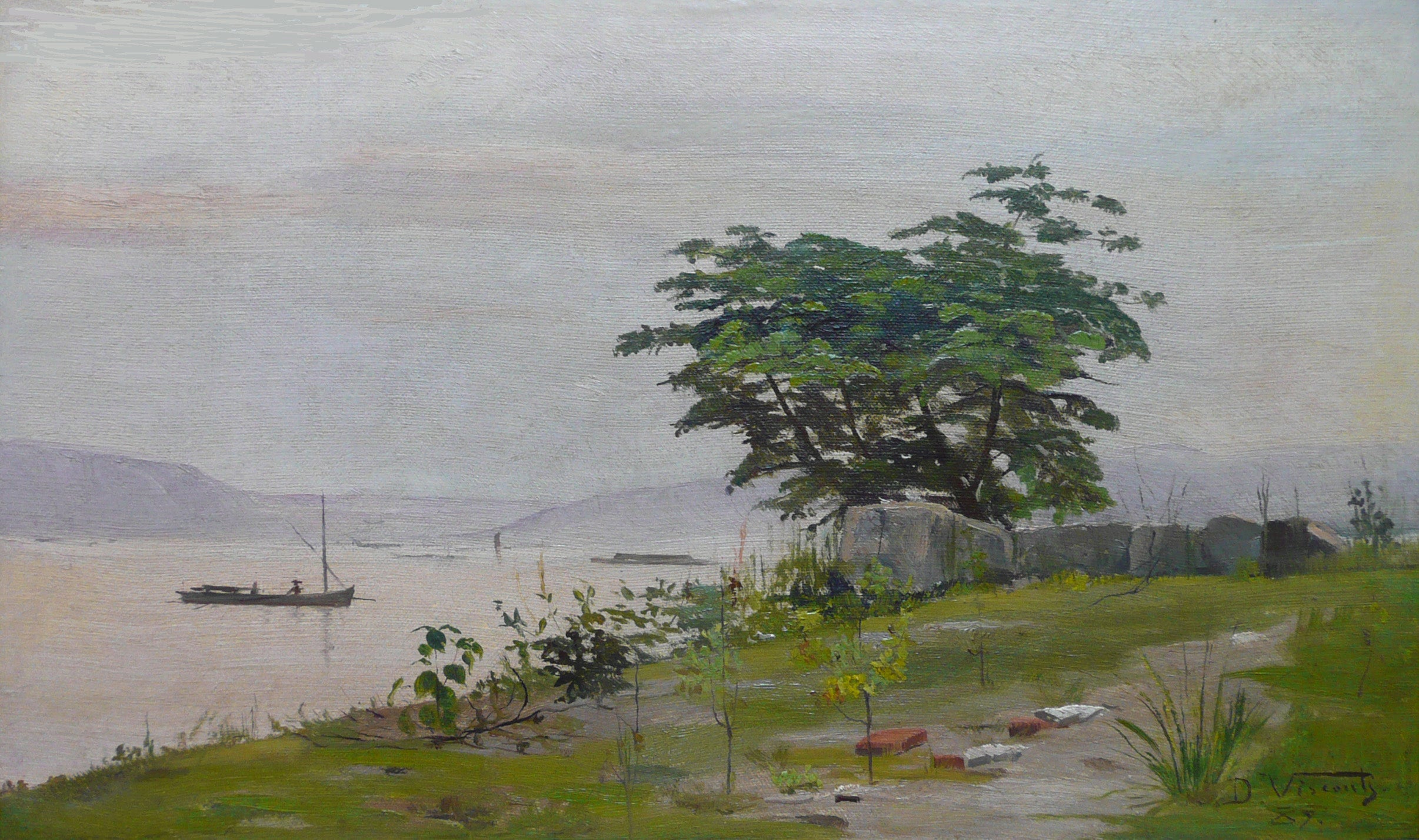Vista da Gamboa - Eliseu Visconti