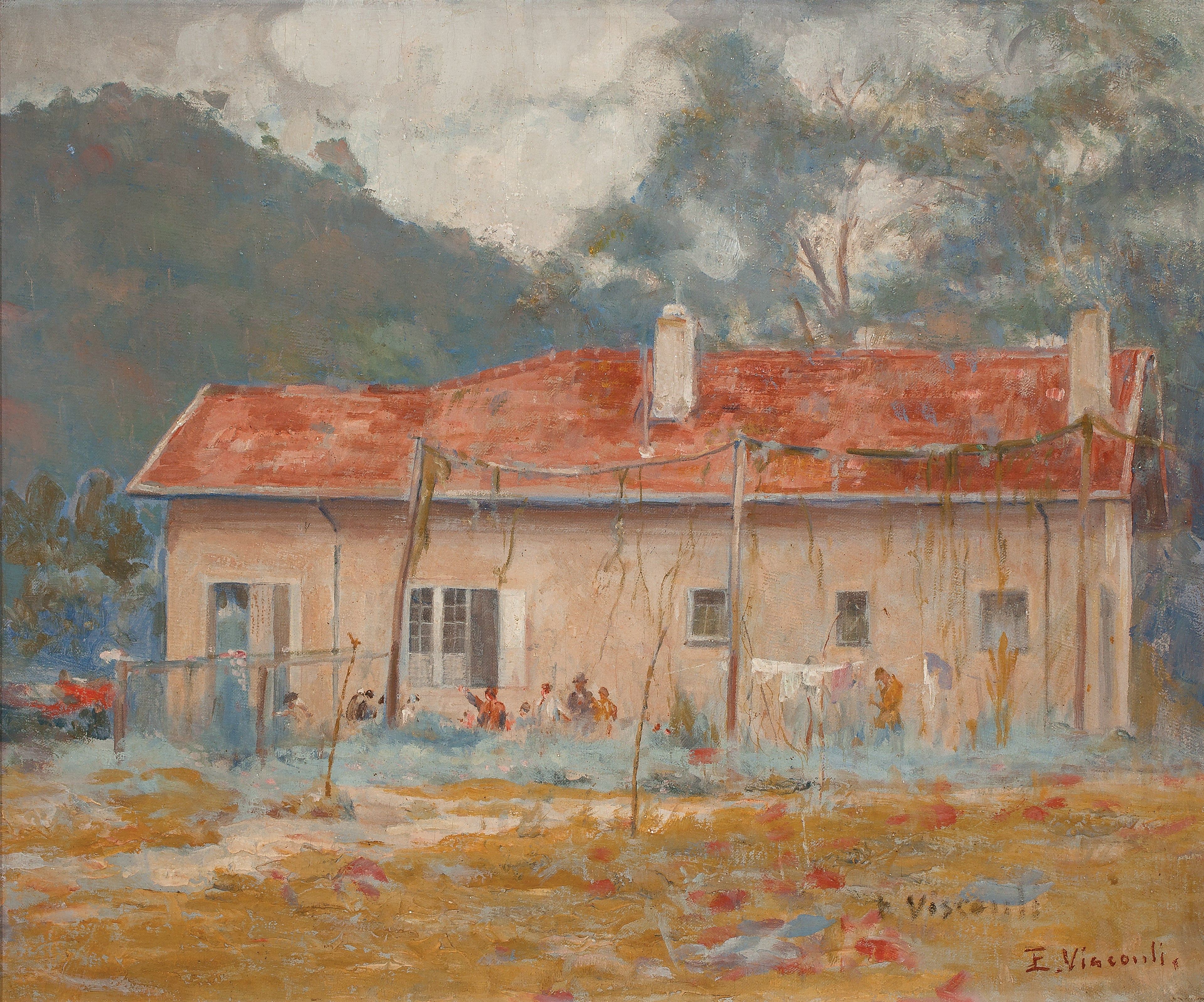 Minha casa de campo - Eliseu Visconti