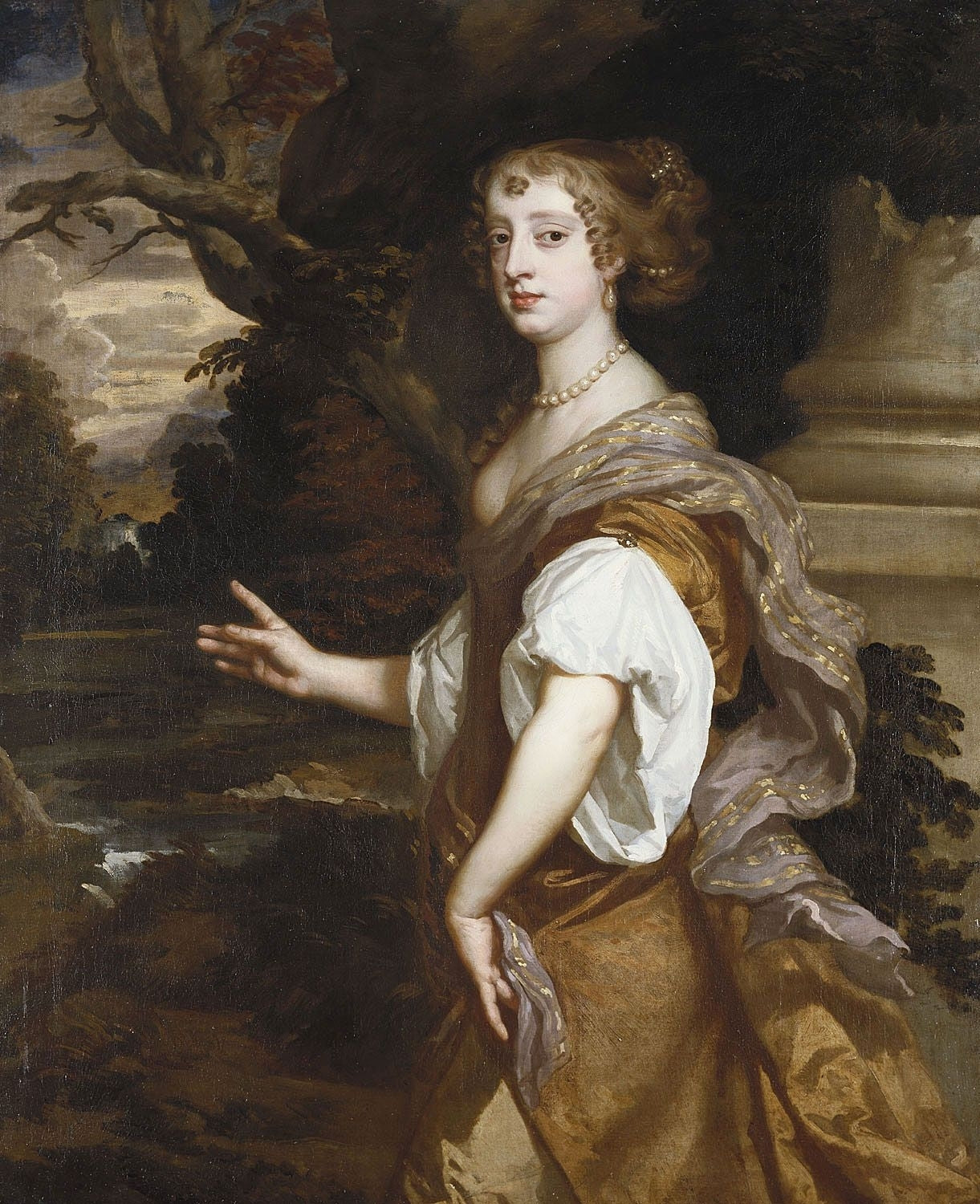 Élisabeth Wriothesley, comtesse de Northumberland (1646-1690) - Peter Lely