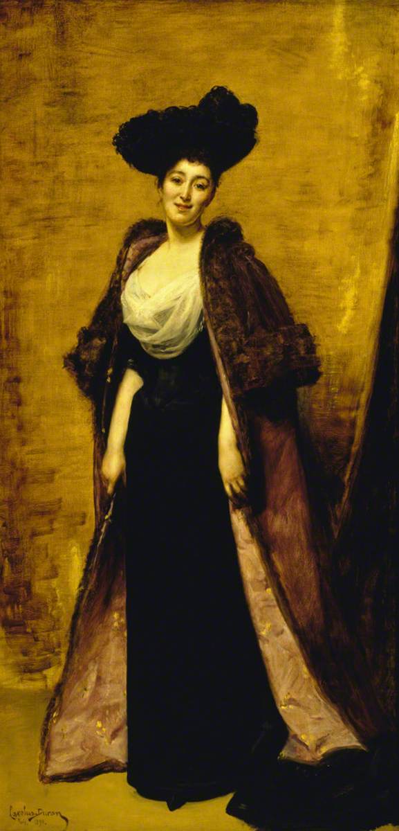 Margaret Anderson, l'honorable Mme Ronald Greville DBE (1863-1942) - Carolus-Duran