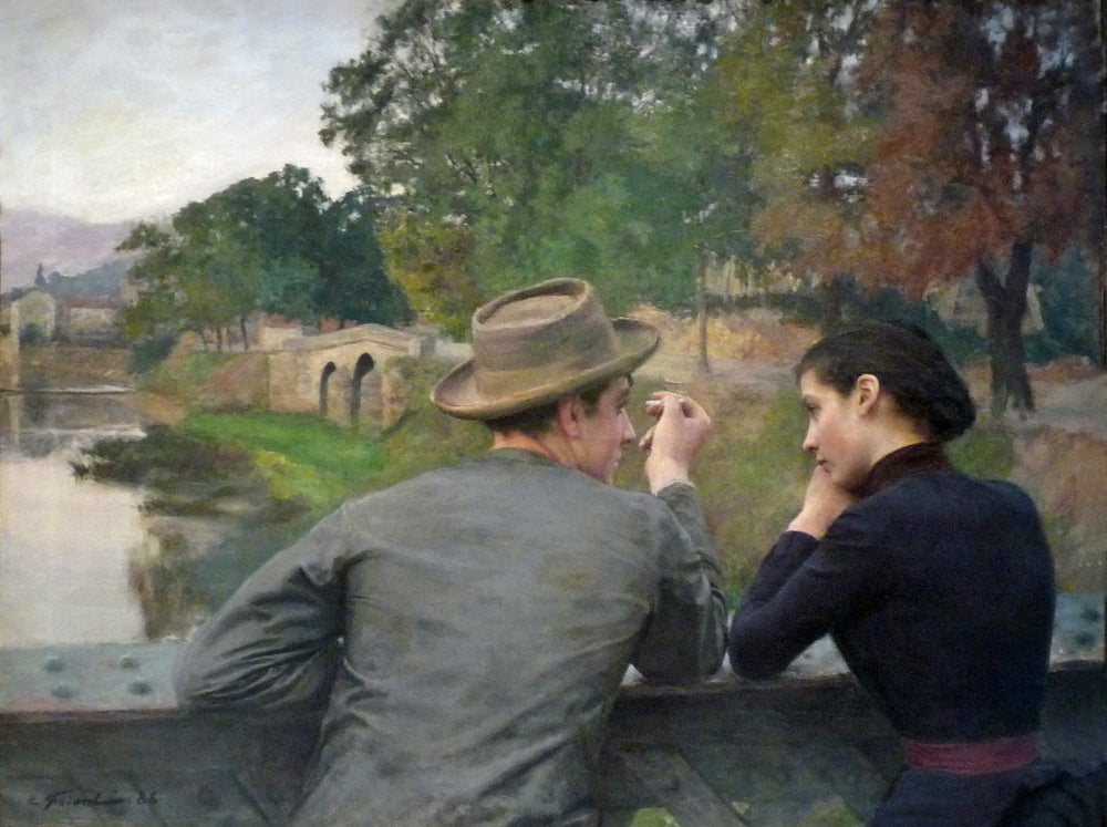 Les Amoureux - Émile Friant