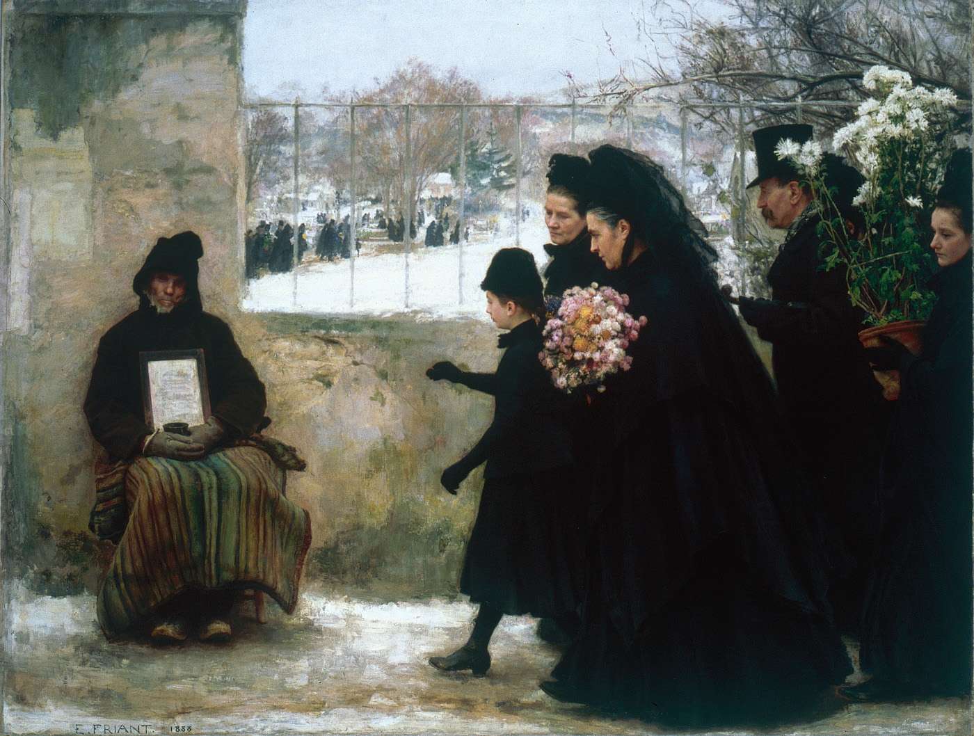 La Toussaint - Émile Friant