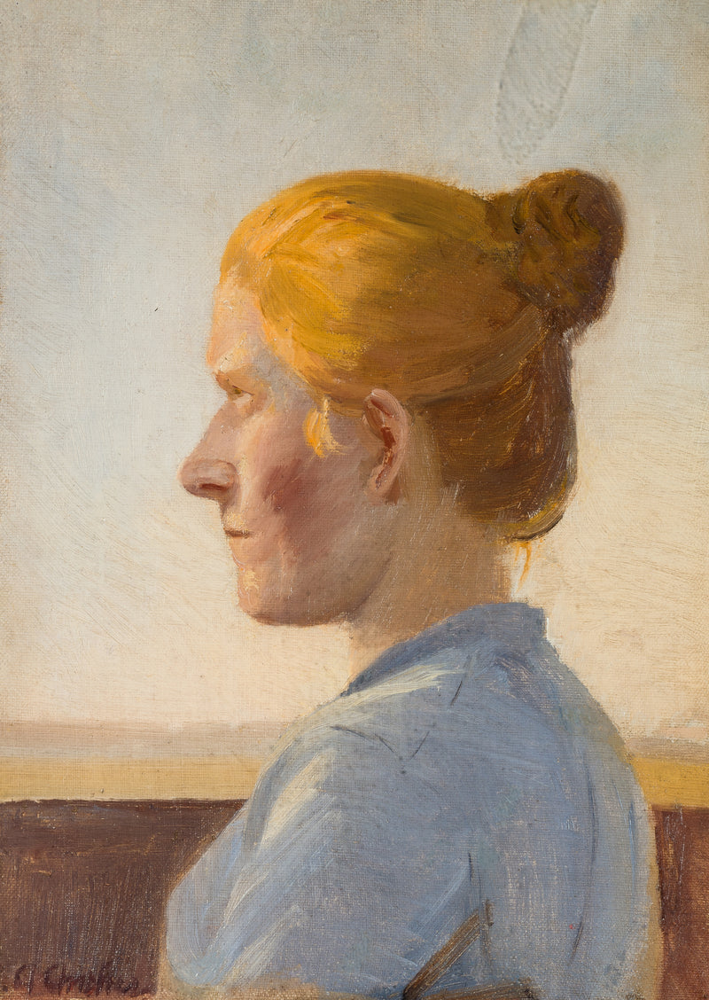Skagenli Genç Bir Kadın - Anna Ancher
