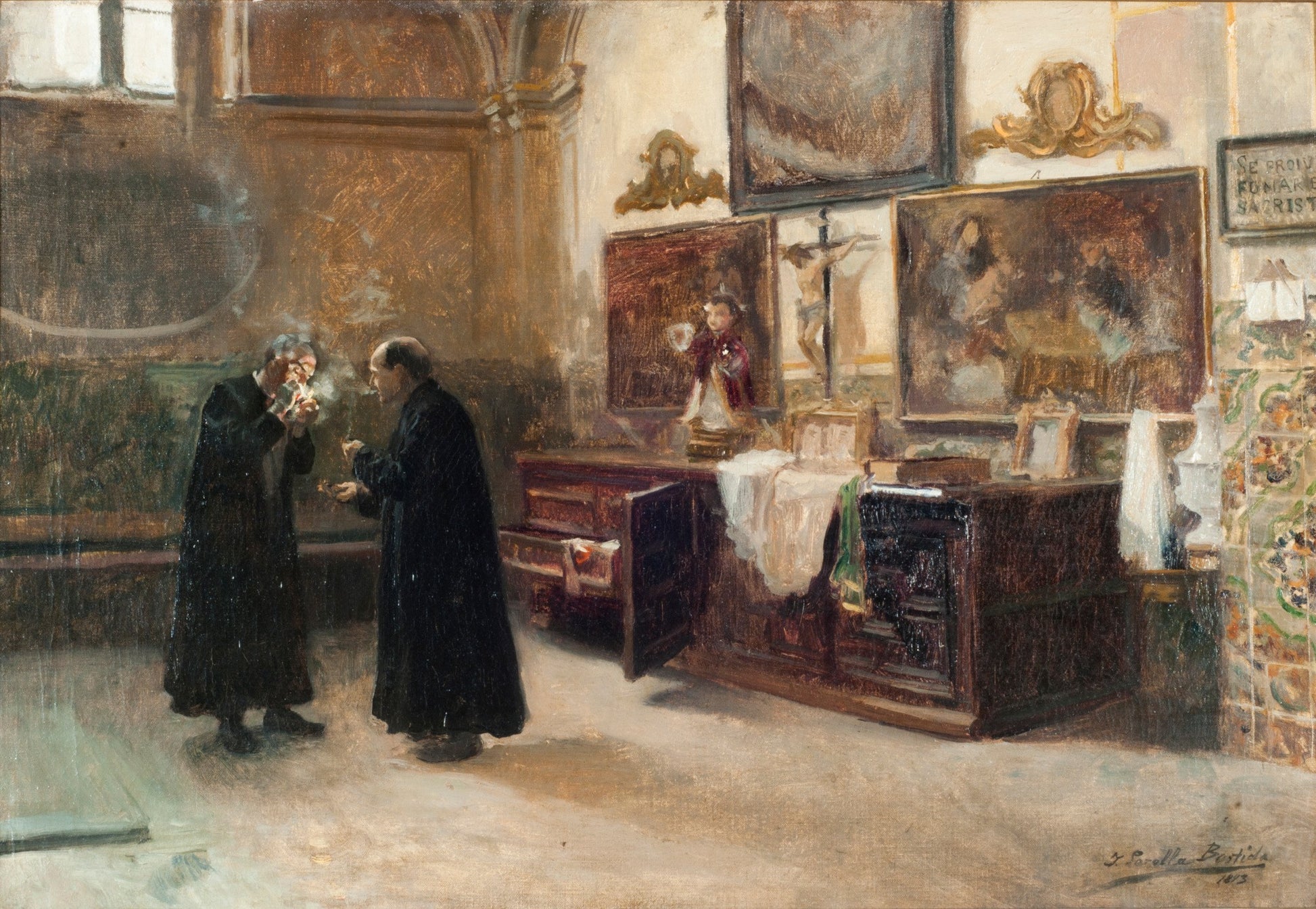 Reproduction du tableau « Q27954826 - Joaquín Sorolla » par Alpha Reproduction en peinture à l’huile