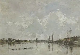 Faou Çevresi - Eugène Boudin