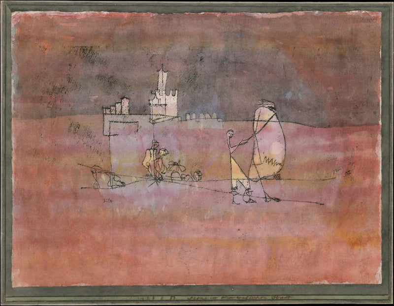 Arap Şehri Öncesi - Paul Klee