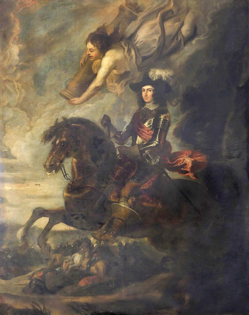 Marsili Dükü Charles Colonna Portresi, At üzerinde - Peter Paul Rubens