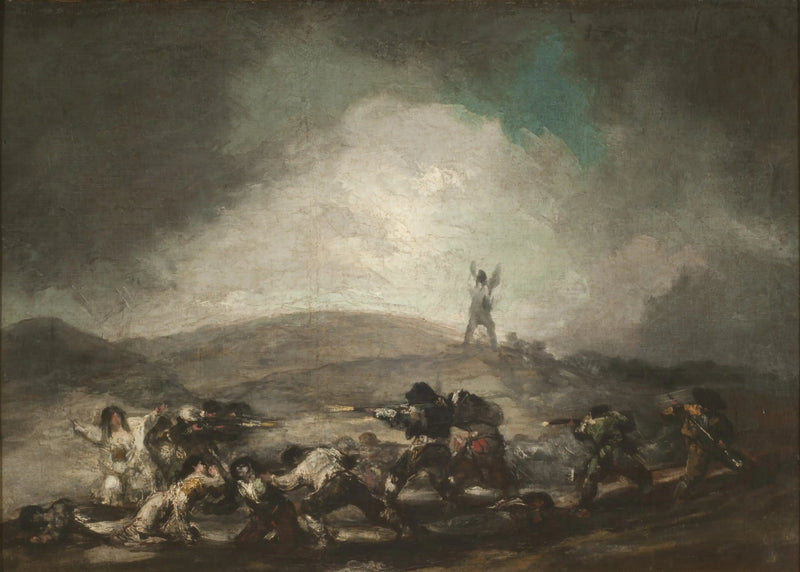 Savaş Sahnesi - Francisco de Goya