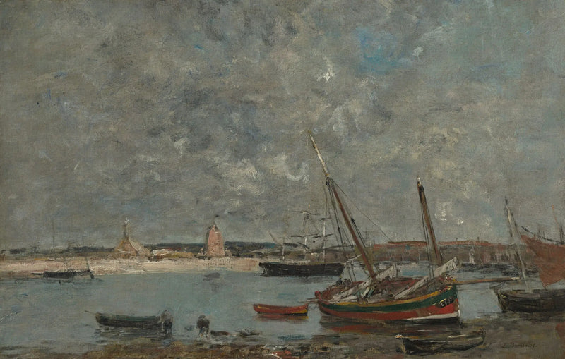 Camaret: Liman - Eugène Boudin