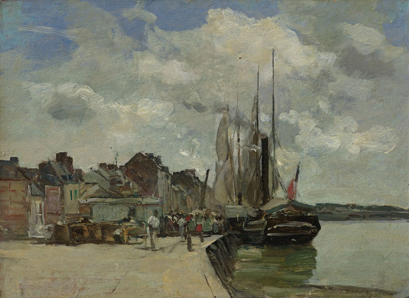 Honfleur: Liman - Eugène Boudin