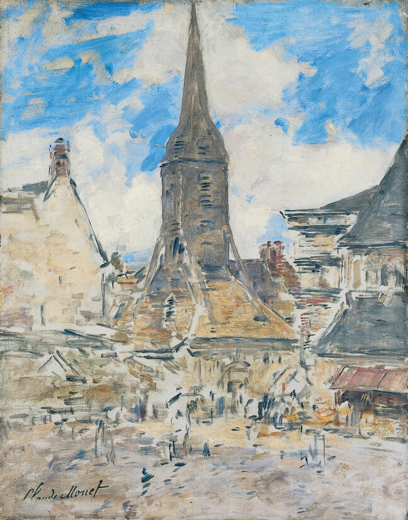 Sainte-Catherine Çan Kulesi, Honfleur - Eugène Boudin
