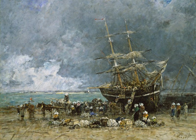 Newfoundland Dönüşü - Eugène Boudin