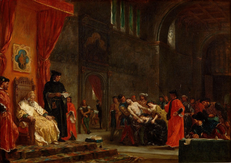 İki Foscari - Eugène Delacroix