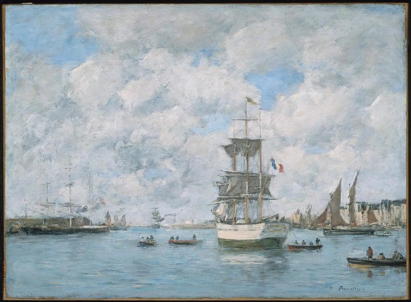 Le Havre Limanı - Eugène Boudin