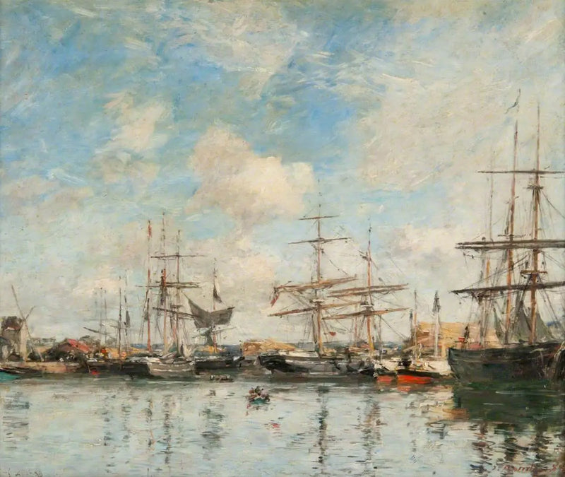 Gravelines Limanı - Eugène Boudin