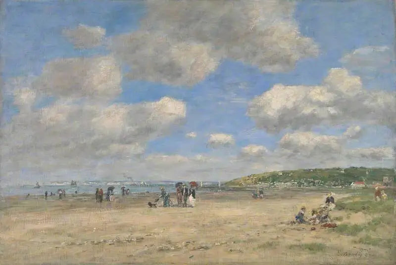 Tourgéville-les-Sablons Plajı - Eugène Boudin
