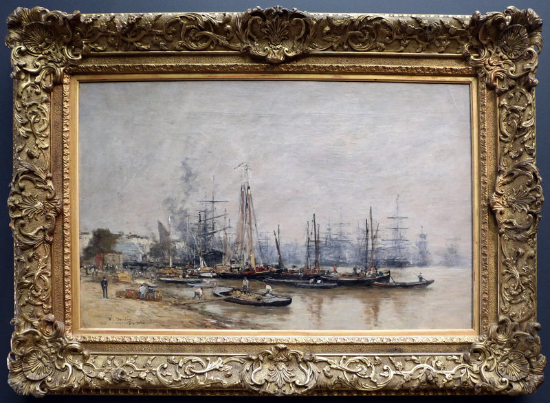 Bordeaux Limanı - Eugène Boudin