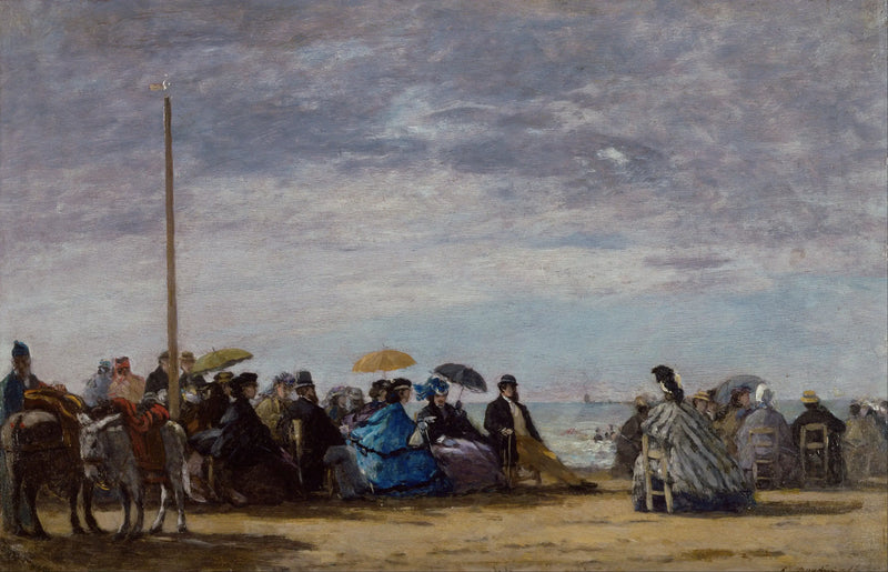 Plaj - Eugène Boudin
