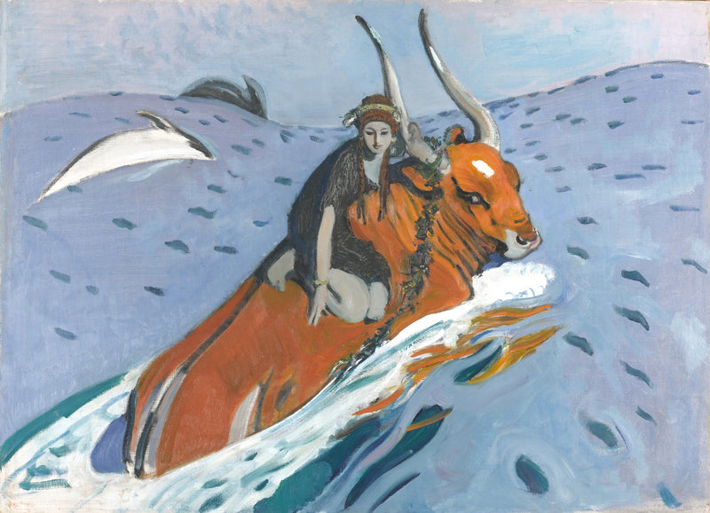 Le viol de l'Europe - Valentin Serov