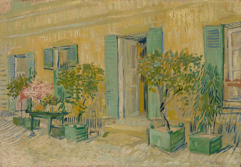 Asnières'de Bir Restoranın Dış Görünümü - Vincent van Gogh