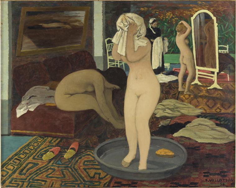 Femmes à leur toilette - Félix Vallotton