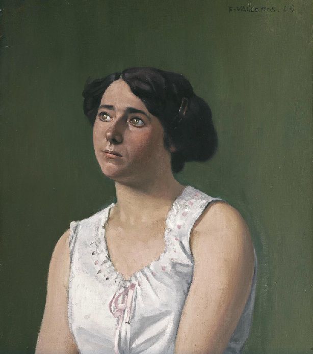 Jeune Fille - Félix Vallotton