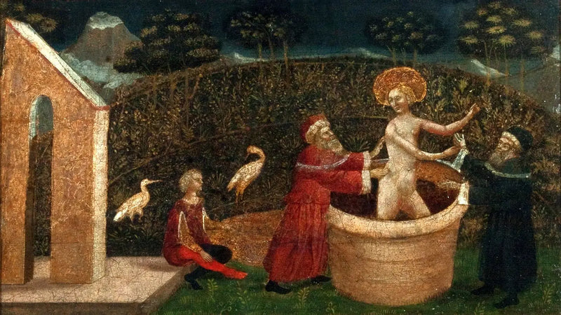 Suzanne ve yaşlılar - Gentile da Fabriano