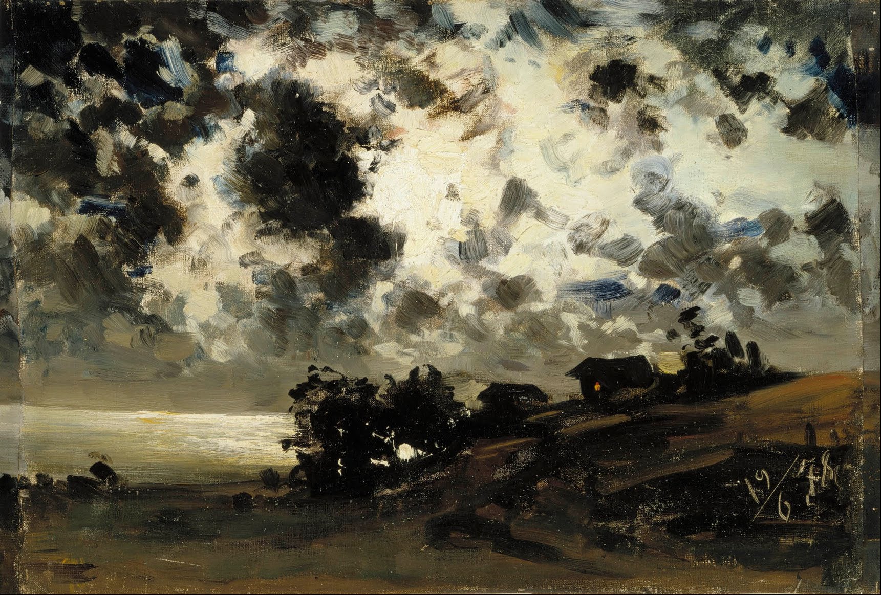 Étude de clair de lune de Fanny Churberg