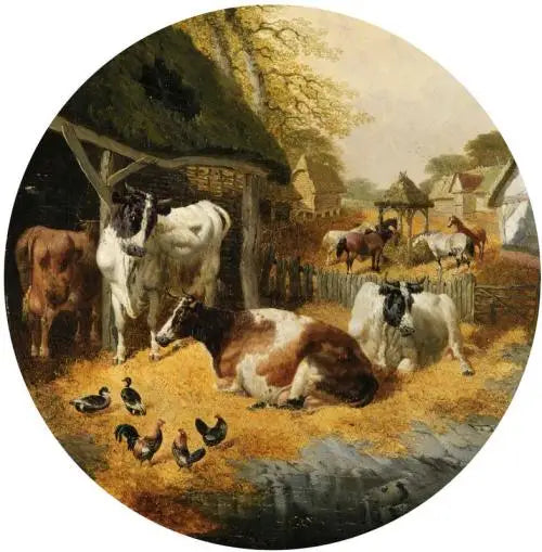 Çiftlik Avlusu - John Frederick Herring, Sr.