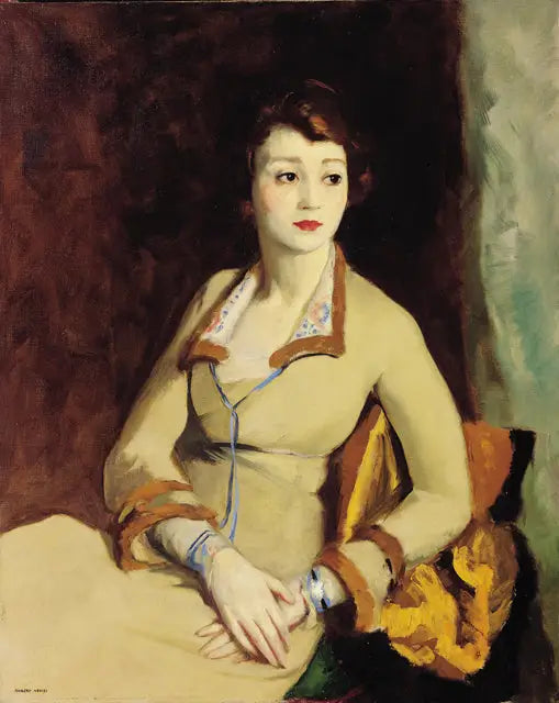 Fay Bainter Portresi - Robert Henri