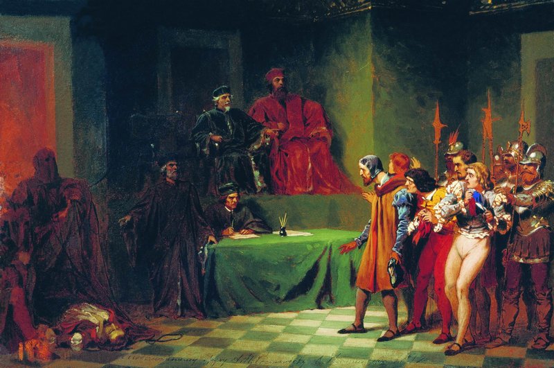 Procès vénitien, XVIe siècle - Fyodor Bronnikov