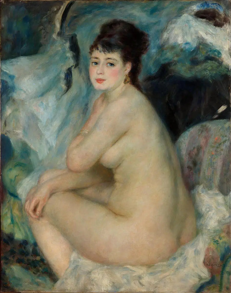 Kadın Nü (Anna) - Pierre-Auguste Renoir