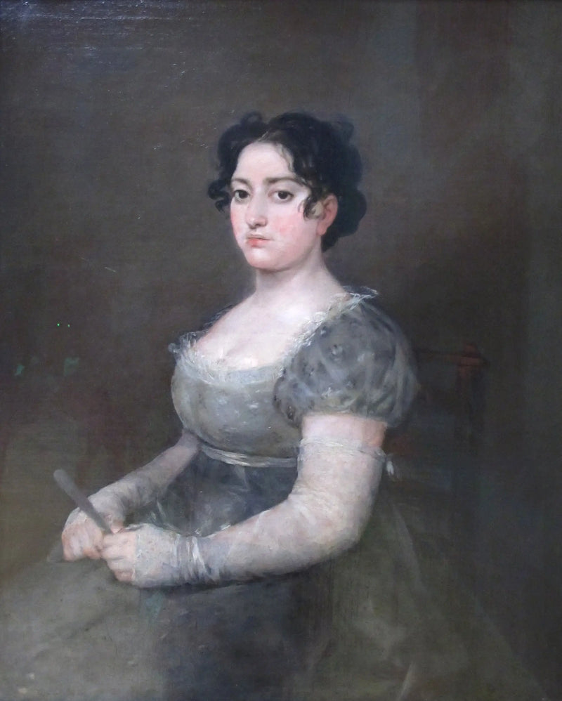 Yelpaze Tutan Kadın - Francisco de Goya