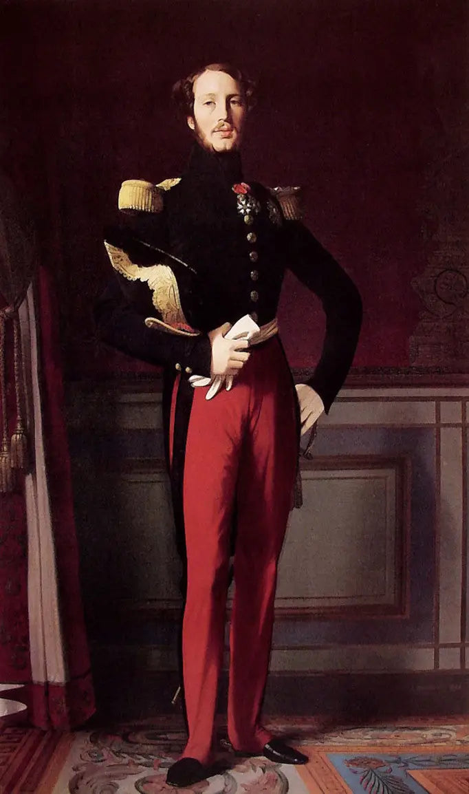 Ferdinand-Philippe, Orléans Dükü (1810-1842) - Jean-Auguste-Dominique Ingres