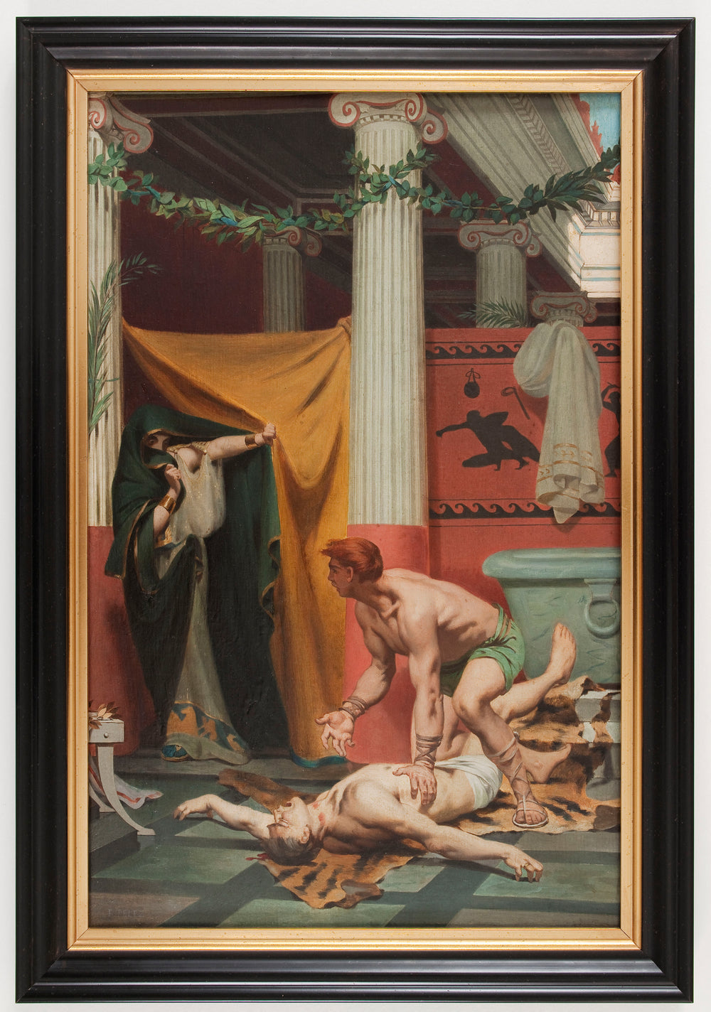 Mort de l'empereur Commode - Fernand Pelez