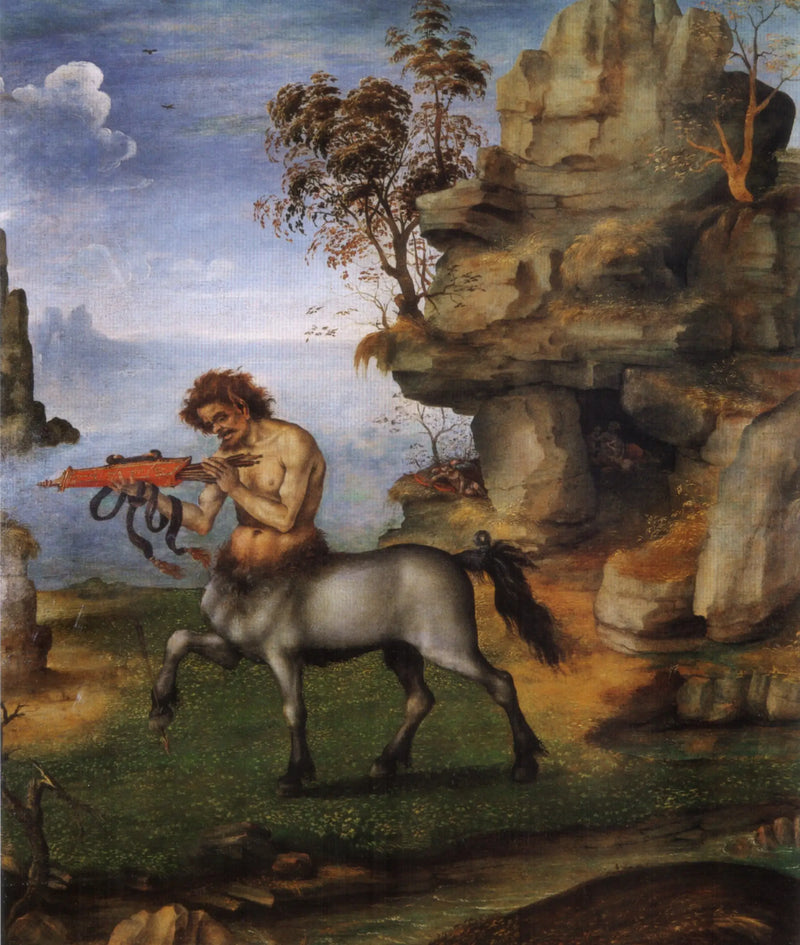 Yaralanmış Centaur (ters: Venüs'ün Doğuşu?) - Filippino Lippi