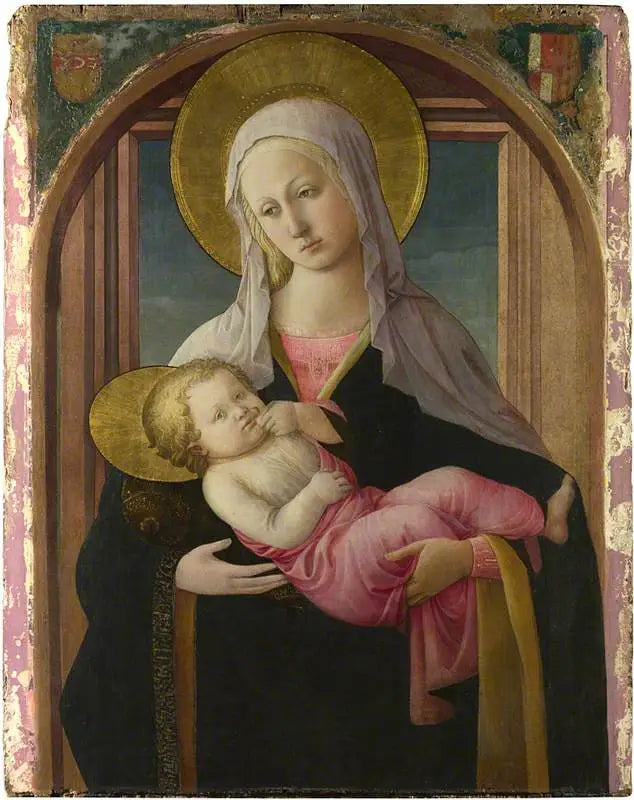 Bakire ve Çocuk - Fra Filippo Lippi