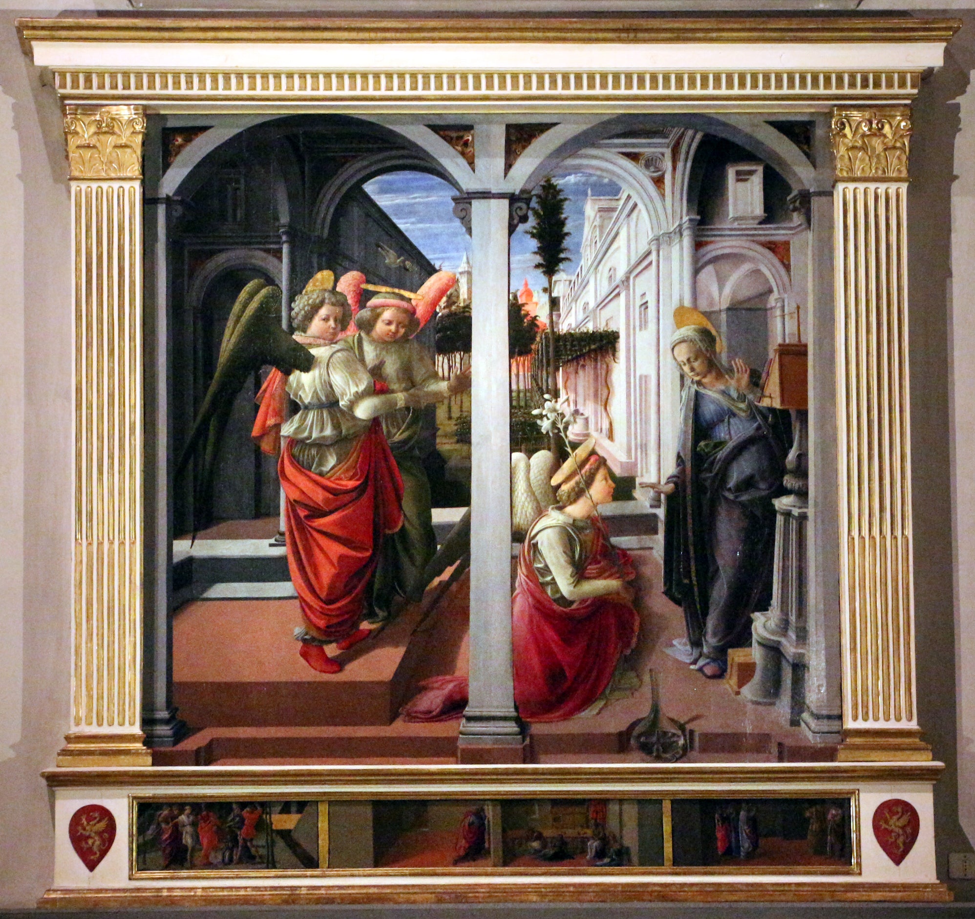 Annonciation Martelli - Fra Filippo Lippi