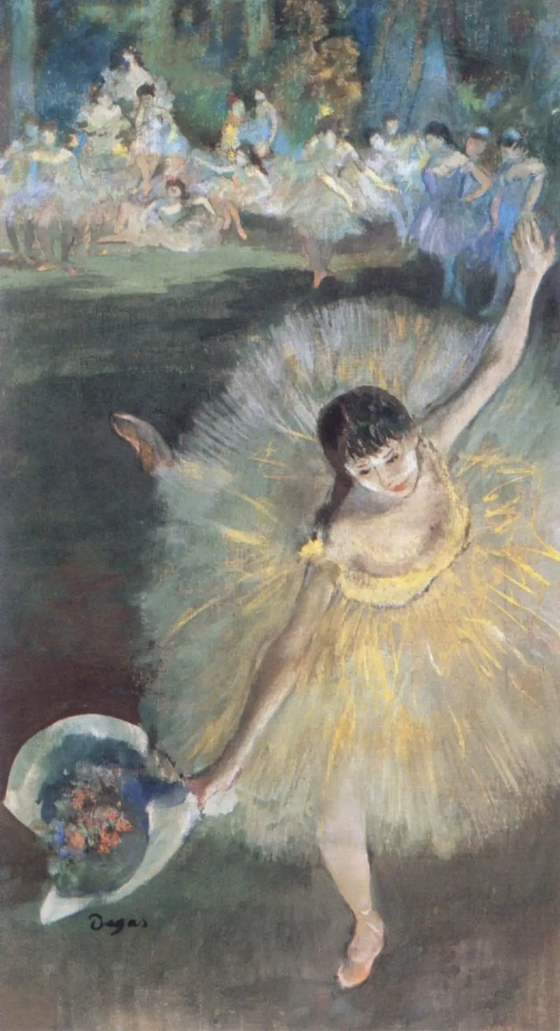 Arabesk Sonu - Edgar Degas