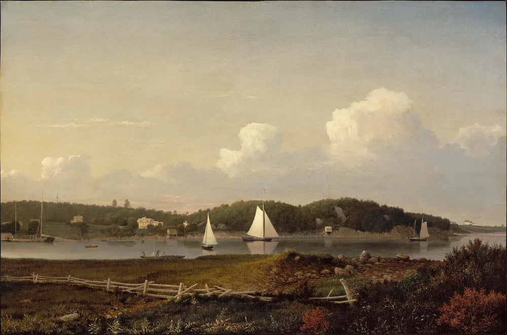Crique d’eau douce depuis Dolliver’s Neck Gloucester - Fitz Henry Lane - Alpha Reproduction