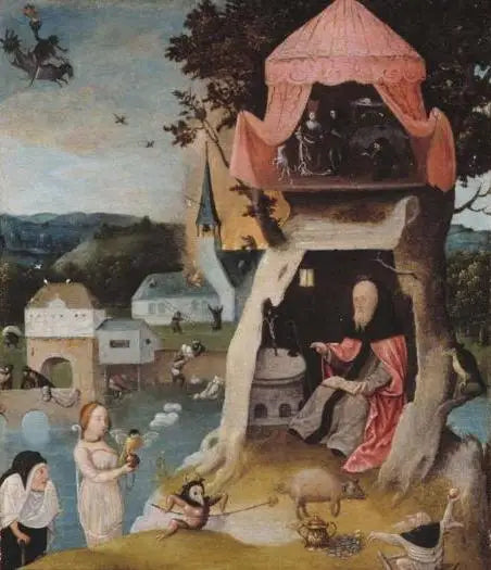 Aziz Anton'un İmtihanı - Hieronymus Bosch