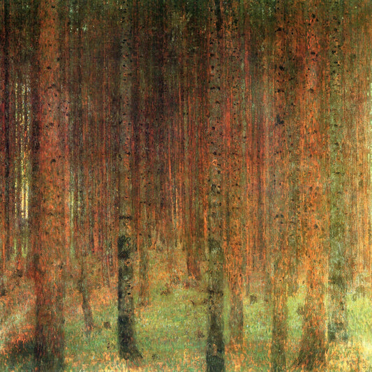 🌲 Çam Ormanı II – Gustav Klimt (yaklaşık 1901)