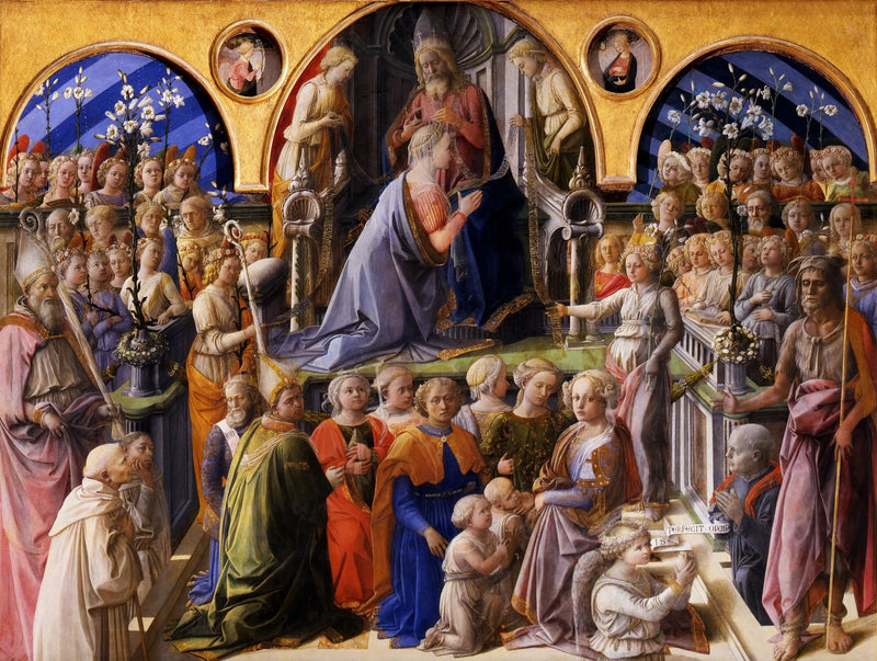 Meryem Ana'nın Taç Giydirilişi - Fra Filippo Lippi